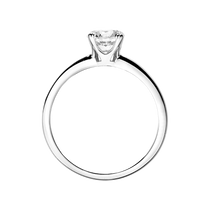 white gold - round