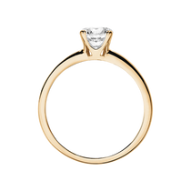 rose gold - round