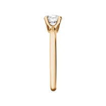 rose gold - round