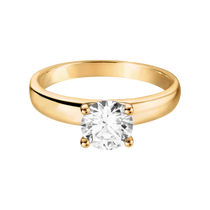 yellow gold - round