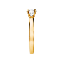 yellow gold - round