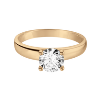 rose gold - round