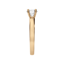 rose gold - round