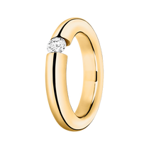 yellow gold - round