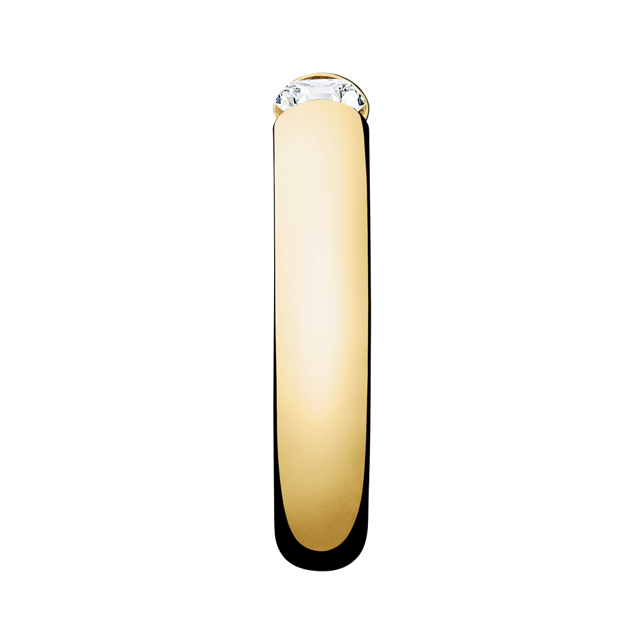 yellow gold - round