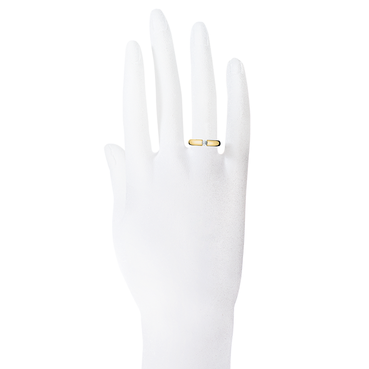 yellow gold - round