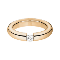 rose gold - round