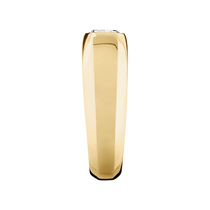 yellow gold - emerald
