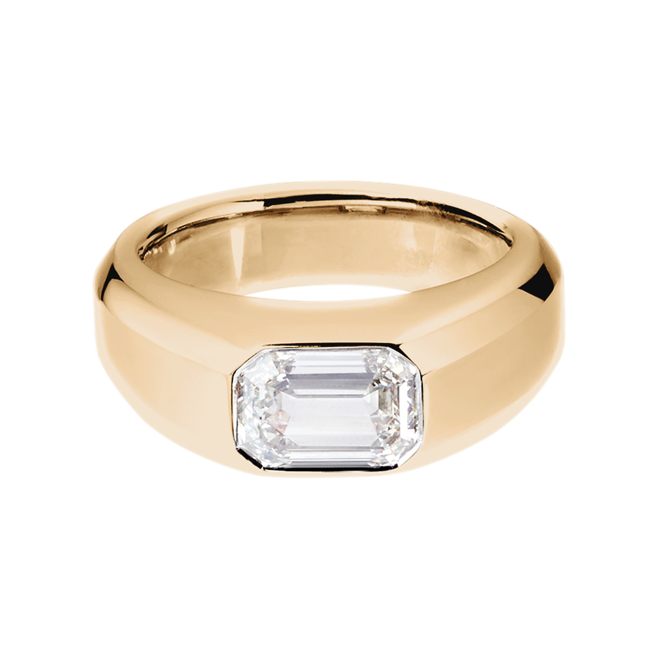 rose gold - emerald