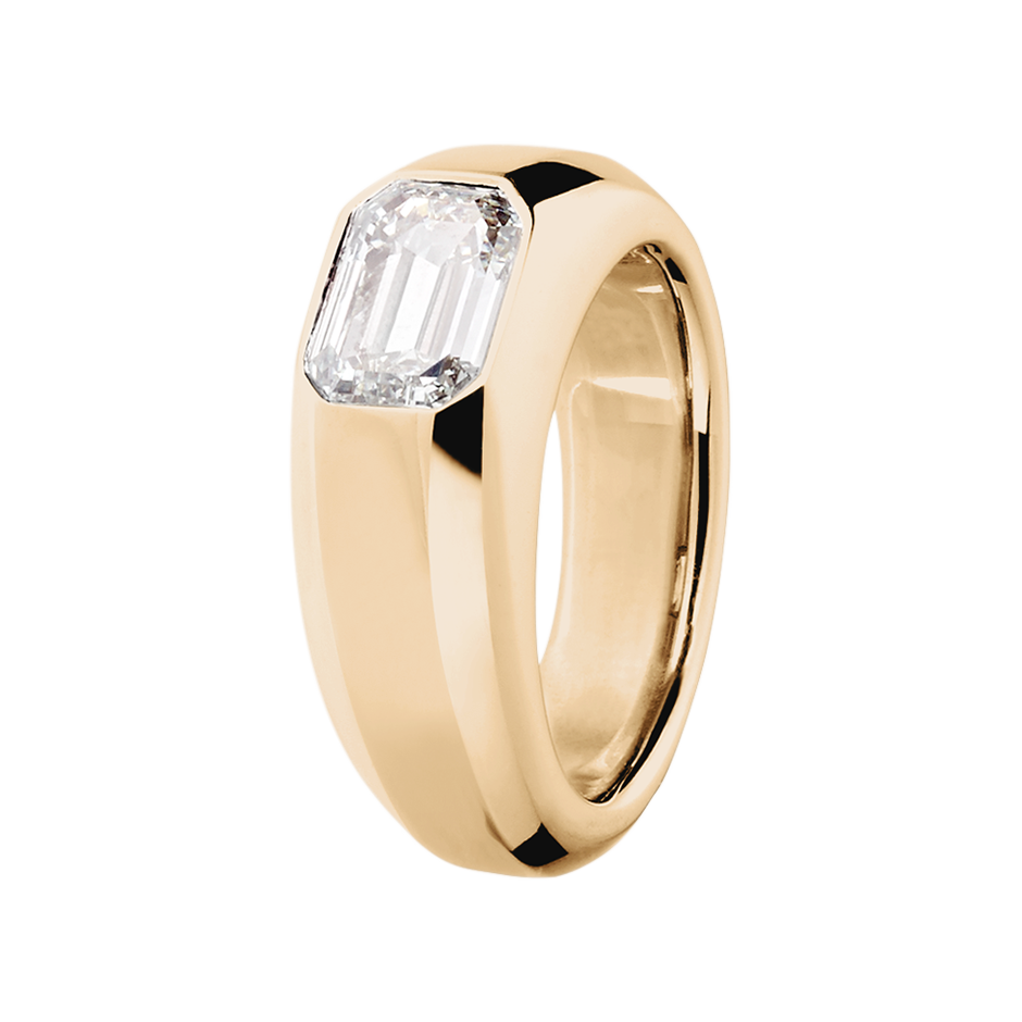 rose gold - emerald