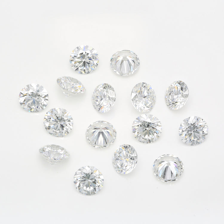0.0185 ct avg Round Melee 1.60–1.69 mm G_H I1 Natural Melee