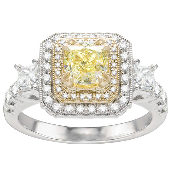 Alana Yellow Diamond Engagement Ring