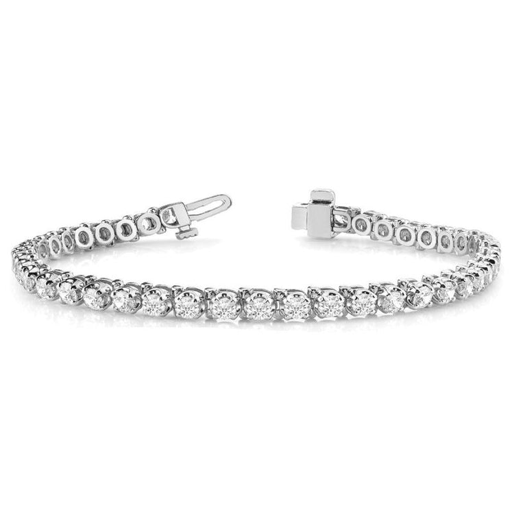 14K Gold Diamond Tennis Bracelet; 2.00 ctw