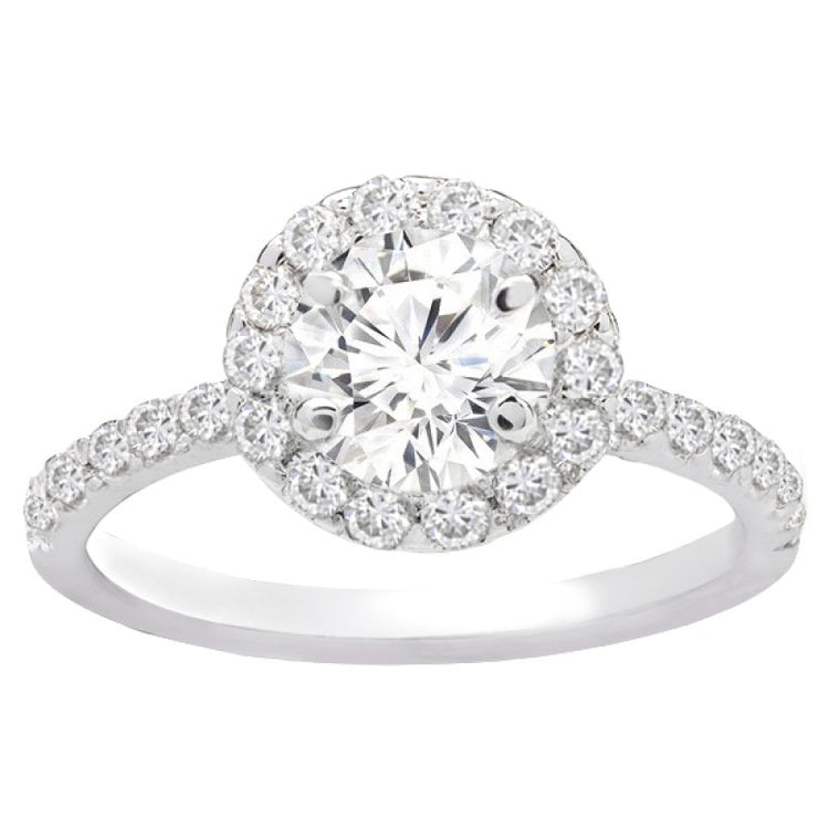 Delaina 14K Diamond Engagement Ring; 1.83 ctw