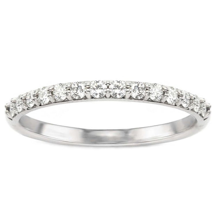 Keira Diamond Band in 14K White Gold; 0.32 ctw