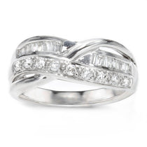 Isla 14K White Gold Diamond Wedding Band