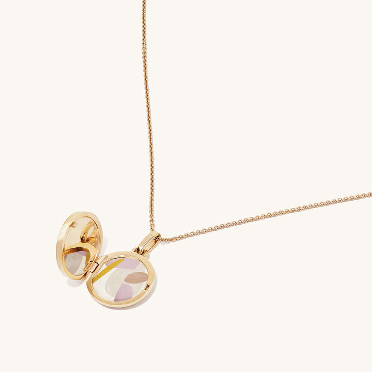 Dainty Layered Initial Necklaces for Women