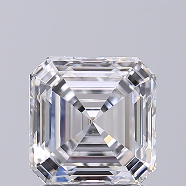 1.56 Carat Asscher Diamond E Color IF Clarity